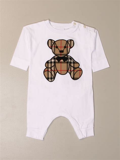 baby boy burberry onsie|Burberry newborn.